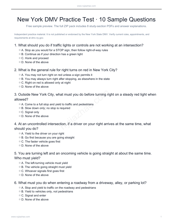 English PDF + online practice bundle sample question preview